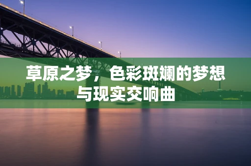 草原之梦，色彩斑斓的梦想与现实交响曲