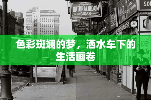 色彩斑斓的梦，洒水车下的生活画卷