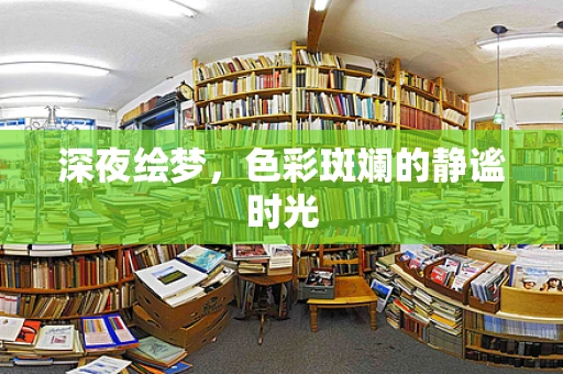 深夜绘梦，色彩斑斓的静谧时光