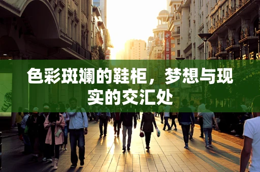 色彩斑斓的鞋柜，梦想与现实的交汇处