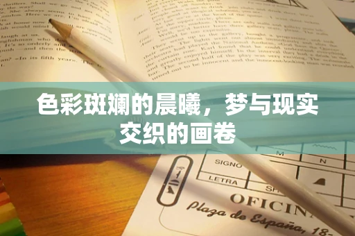 色彩斑斓的晨曦，梦与现实交织的画卷