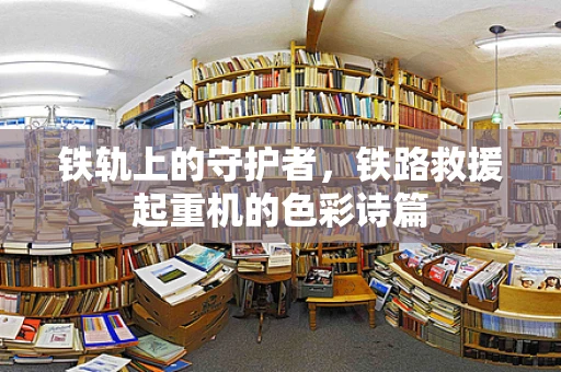 铁轨上的守护者，铁路救援起重机的色彩诗篇