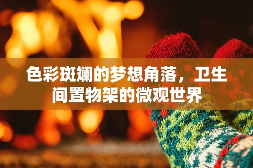色彩斑斓的梦想角落，卫生间置物架的微观世界