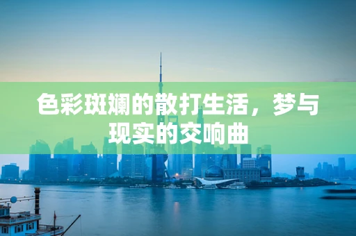 色彩斑斓的散打生活，梦与现实的交响曲