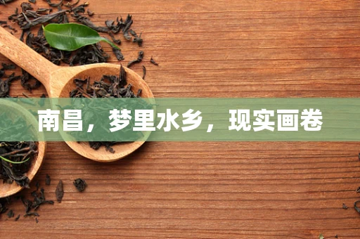 南昌，梦里水乡，现实画卷