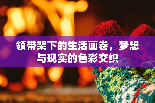 领带架下的生活画卷，梦想与现实的色彩交织