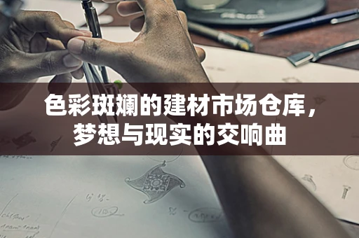 色彩斑斓的建材市场仓库，梦想与现实的交响曲