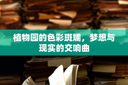 植物园的色彩斑斓，梦想与现实的交响曲