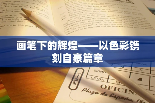 画笔下的辉煌——以色彩镌刻自豪篇章