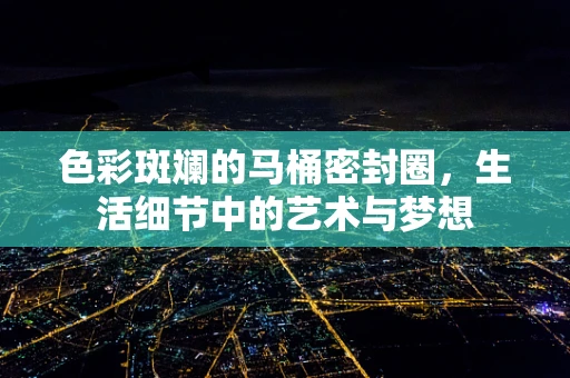 色彩斑斓的马桶密封圈，生活细节中的艺术与梦想