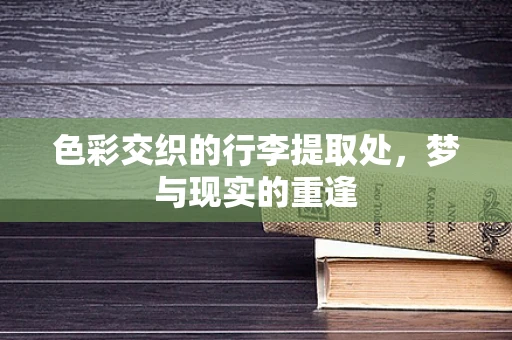 色彩交织的行李提取处，梦与现实的重逢