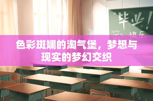 色彩斑斓的淘气堡，梦想与现实的梦幻交织