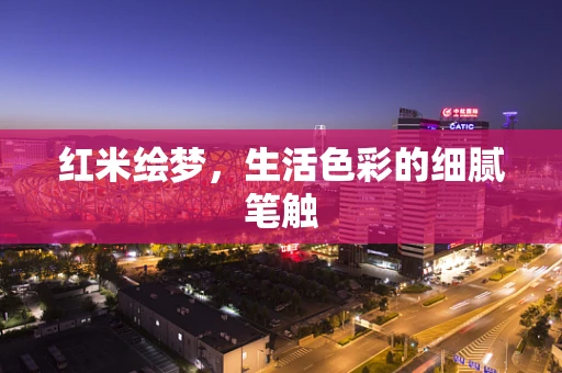 红米绘梦，生活色彩的细腻笔触