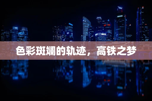 色彩斑斓的轨迹，高铁之梦