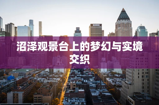 沼泽观景台上的梦幻与实境交织