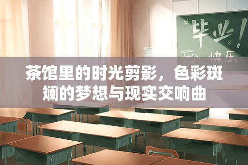 茶馆里的时光剪影，色彩斑斓的梦想与现实交响曲