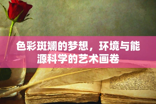 色彩斑斓的梦想，环境与能源科学的艺术画卷