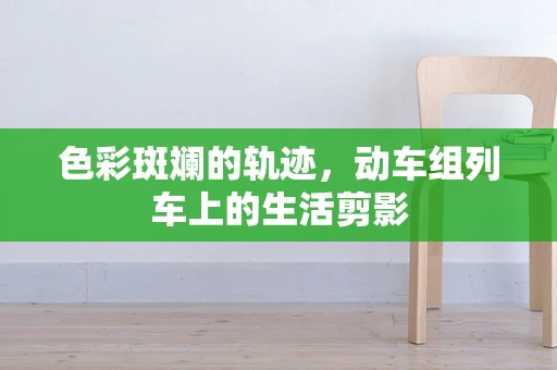 色彩斑斓的轨迹，动车组列车上的生活剪影