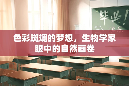 色彩斑斓的梦想，生物学家眼中的自然画卷