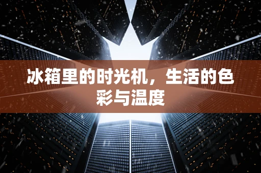 冰箱里的时光机，生活的色彩与温度