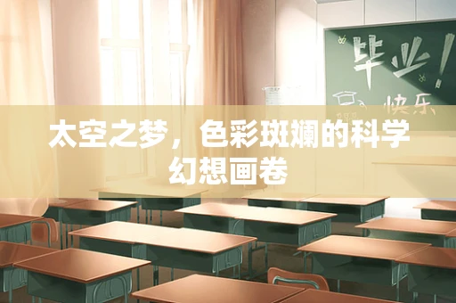 太空之梦，色彩斑斓的科学幻想画卷