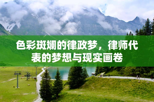 色彩斑斓的律政梦，律师代表的梦想与现实画卷