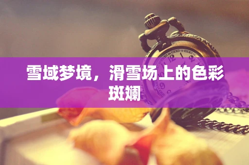 雪域梦境，滑雪场上的色彩斑斓
