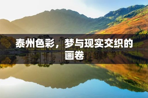 泰州色彩，梦与现实交织的画卷