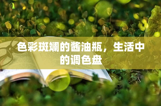 色彩斑斓的酱油瓶，生活中的调色盘