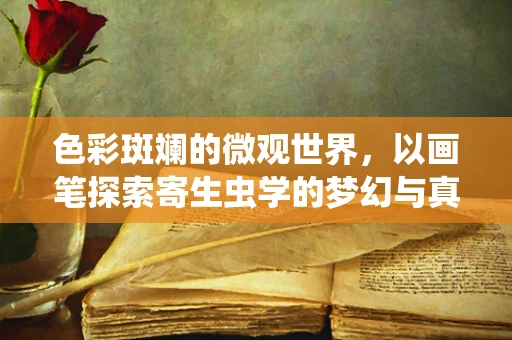 色彩斑斓的微观世界，以画笔探索寄生虫学的梦幻与真实