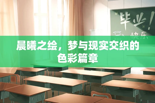 晨曦之绘，梦与现实交织的色彩篇章