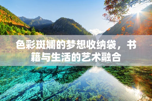 色彩斑斓的梦想收纳袋，书籍与生活的艺术融合