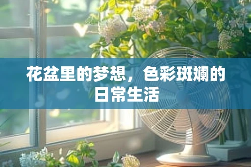 花盆里的梦想，色彩斑斓的日常生活