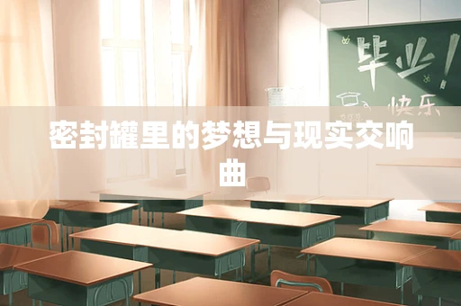 密封罐里的梦想与现实交响曲