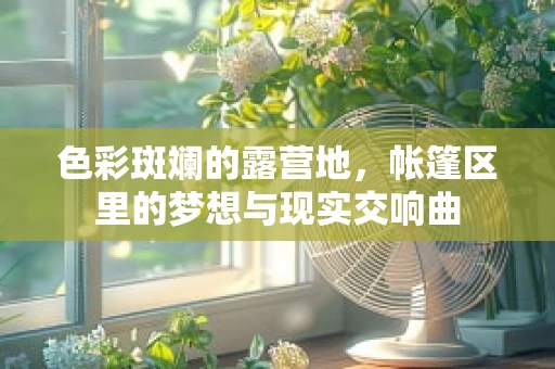 色彩斑斓的露营地，帐篷区里的梦想与现实交响曲