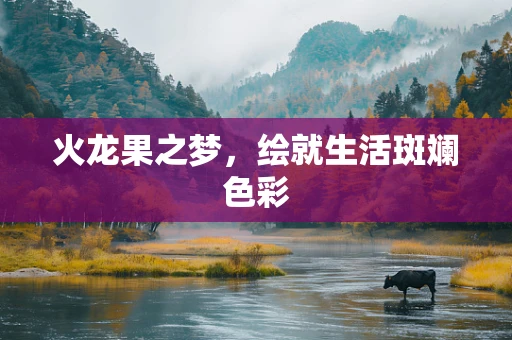 火龙果之梦，绘就生活斑斓色彩