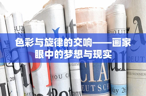 色彩与旋律的交响——画家眼中的梦想与现实