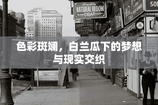 色彩斑斓，白兰瓜下的梦想与现实交织