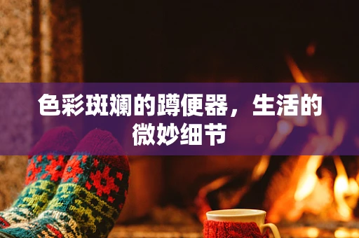 色彩斑斓的蹲便器，生活的微妙细节