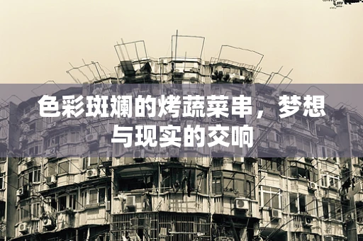 色彩斑斓的烤蔬菜串，梦想与现实的交响