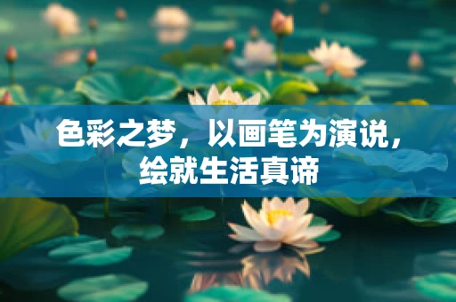 色彩之梦，以画笔为演说，绘就生活真谛