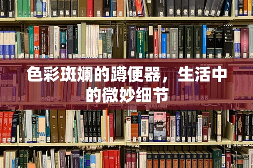 色彩斑斓的蹲便器，生活中的微妙细节