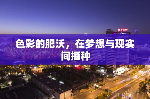 色彩的肥沃，在梦想与现实间播种