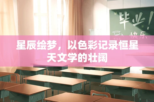 星辰绘梦，以色彩记录恒星天文学的壮阔