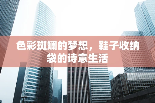 色彩斑斓的梦想，鞋子收纳袋的诗意生活