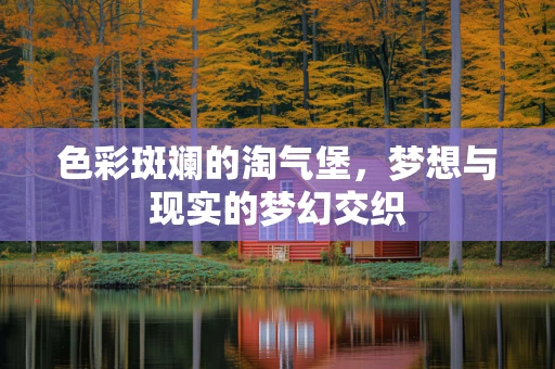 色彩斑斓的淘气堡，梦想与现实的梦幻交织
