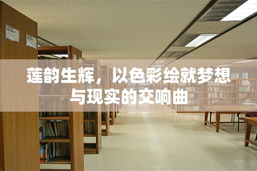 莲韵生辉，以色彩绘就梦想与现实的交响曲