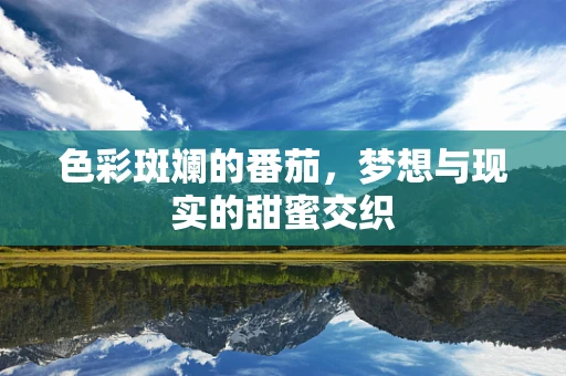 色彩斑斓的番茄，梦想与现实的甜蜜交织