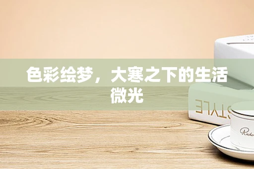色彩绘梦，大寒之下的生活微光