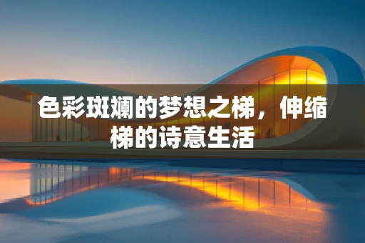 色彩斑斓的梦想之梯，伸缩梯的诗意生活